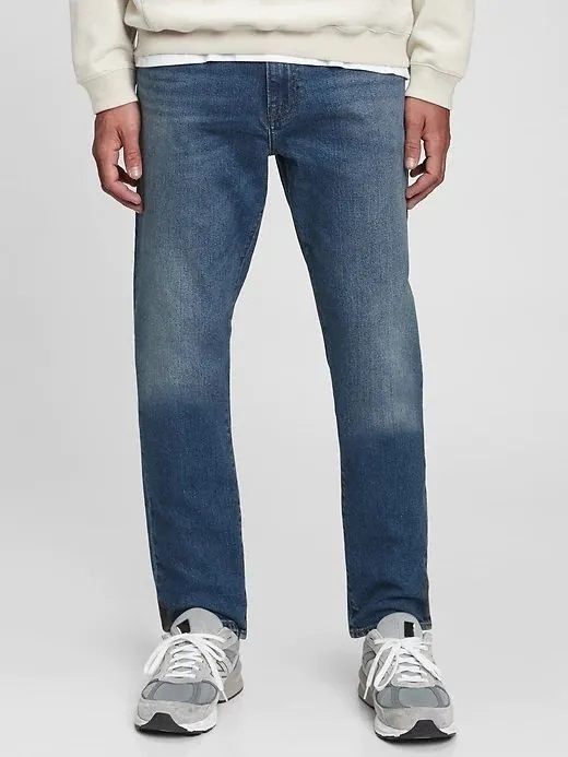 Gap Džíny slim straight faded medium
