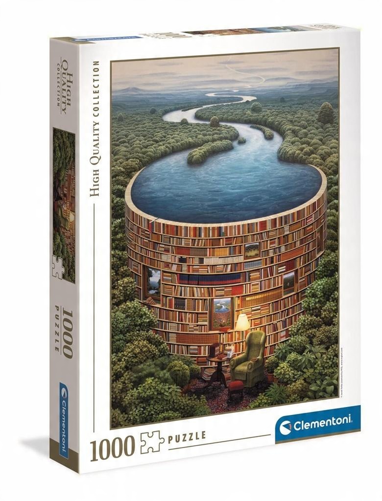 

Clementoni Bibliodame Puzzle układanka 1000 szt.