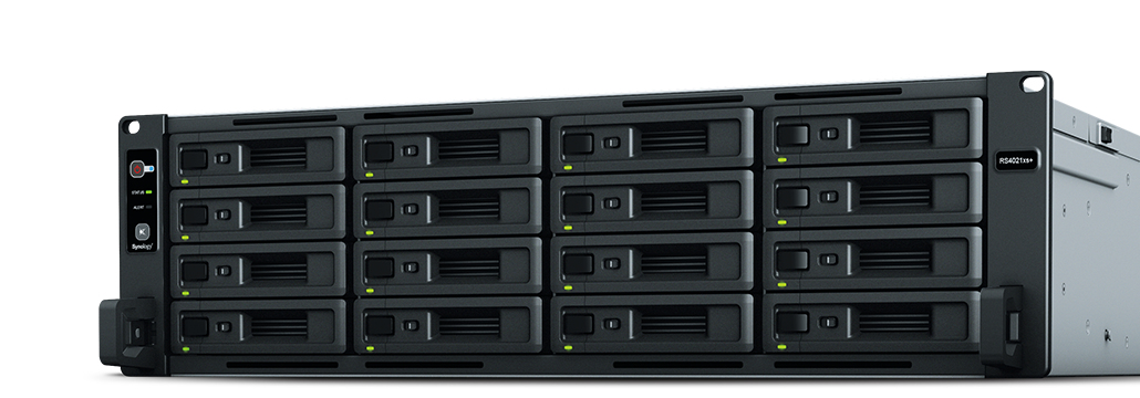 Synology RackStation RS4021XS+ Server Rack (3U) Káblová sieť D-1541
