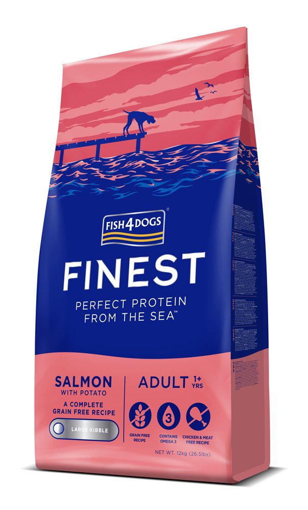 Fish4Dogs Finest Salmon 12kg Sucha karma dla psa rasy duże