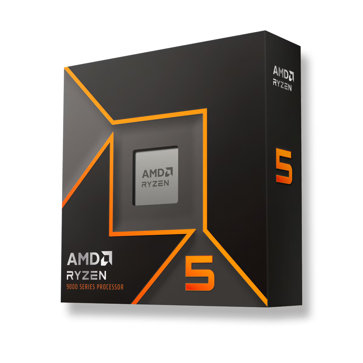 AMD Ryzen 5 9600X (3.90 GHz, 38 MB, 65W, AM5) Box, with Radeon Graphics — 4