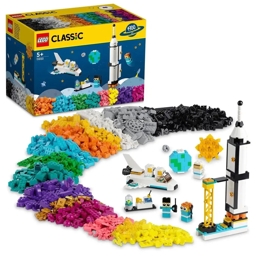 Lego Classic 11022 Vesmírná mise Velká Sada Kostek 1700 dílků!