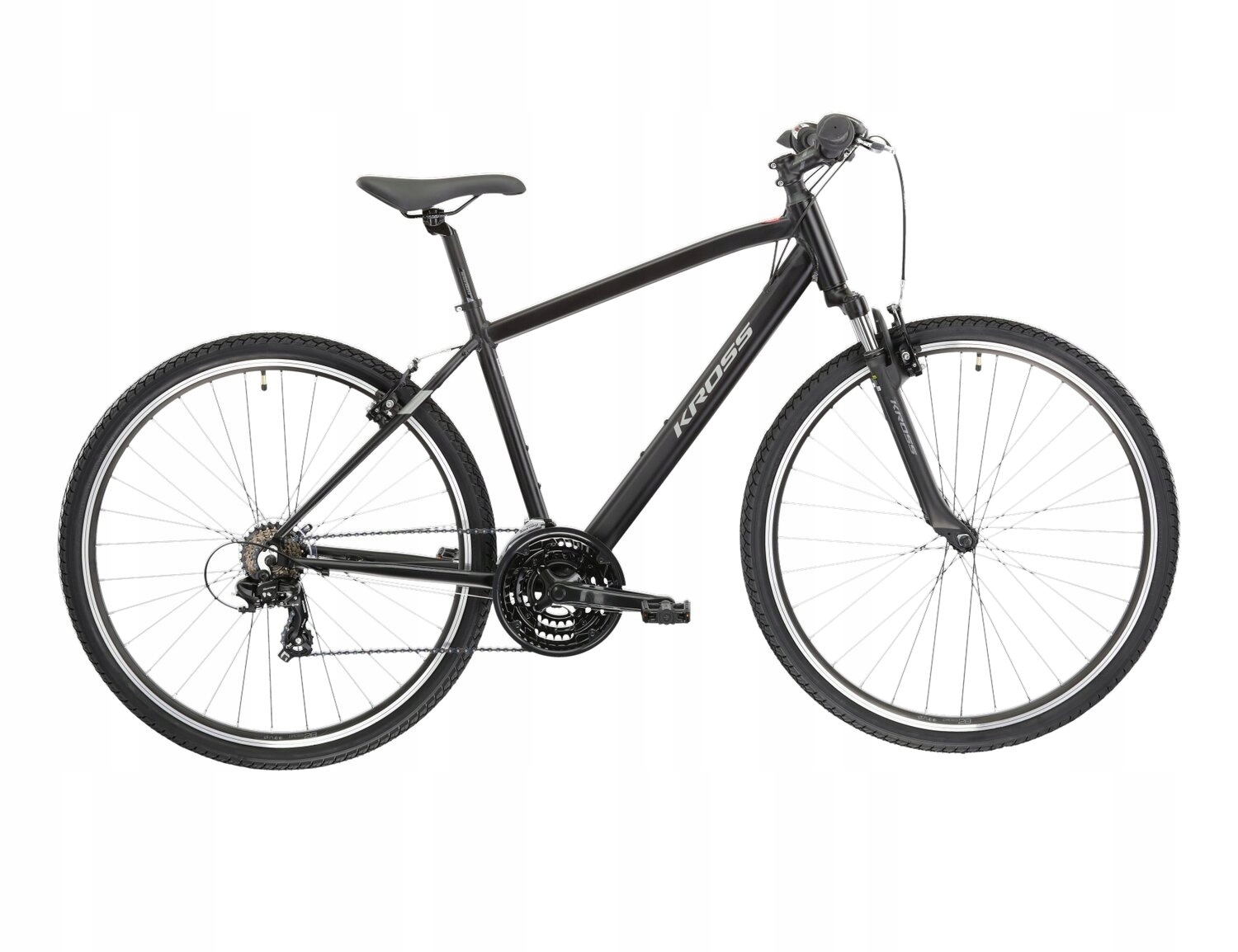 Rower crossowy Kross Evado 1.0 rama L koło 28 " czarny