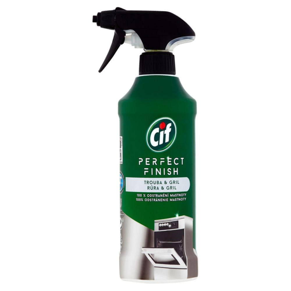 Levně Tekutina Cif 0,435 l pro čištění trouby