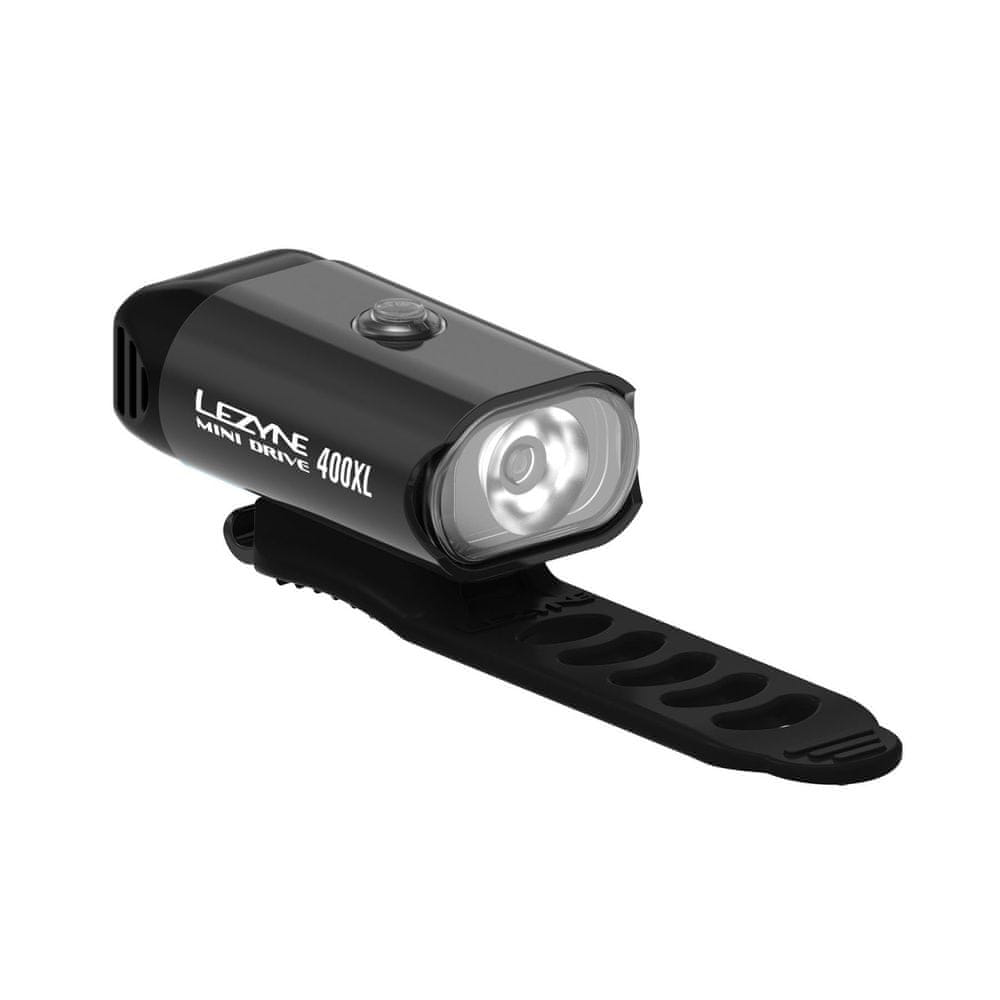 Přední světlo na kolo Lezyne Mini Drive 400XL 400 lumenů Usb černé