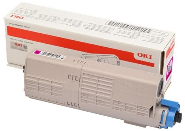 Toner Oki 46490402 červená (purpurová)