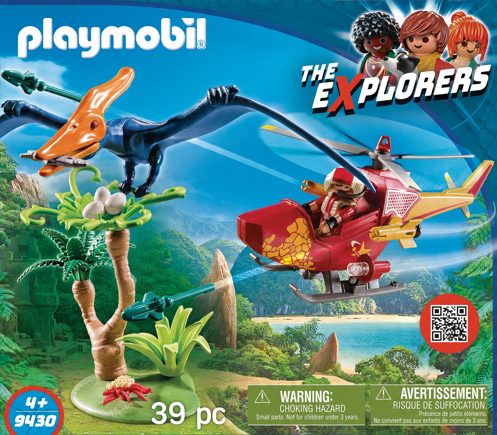 

Playmobil 9430 Helikopter Z Pterodaktylem Dinos