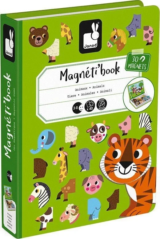 

Magnetyczna Układanka Magnetibook Zwierzęta Janod