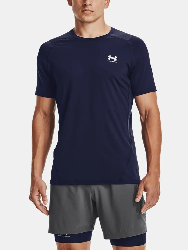 Tričko Under Armour Hg Fitted Ss 1361683-410 vel. XXL