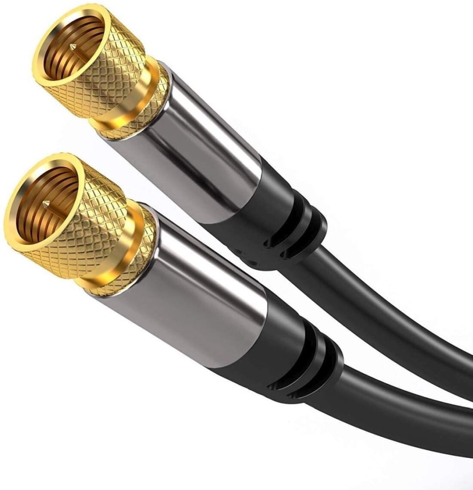 Kabel Premiumcord, antena satelitarna F męski F męski (135 dB) 4x ekranow