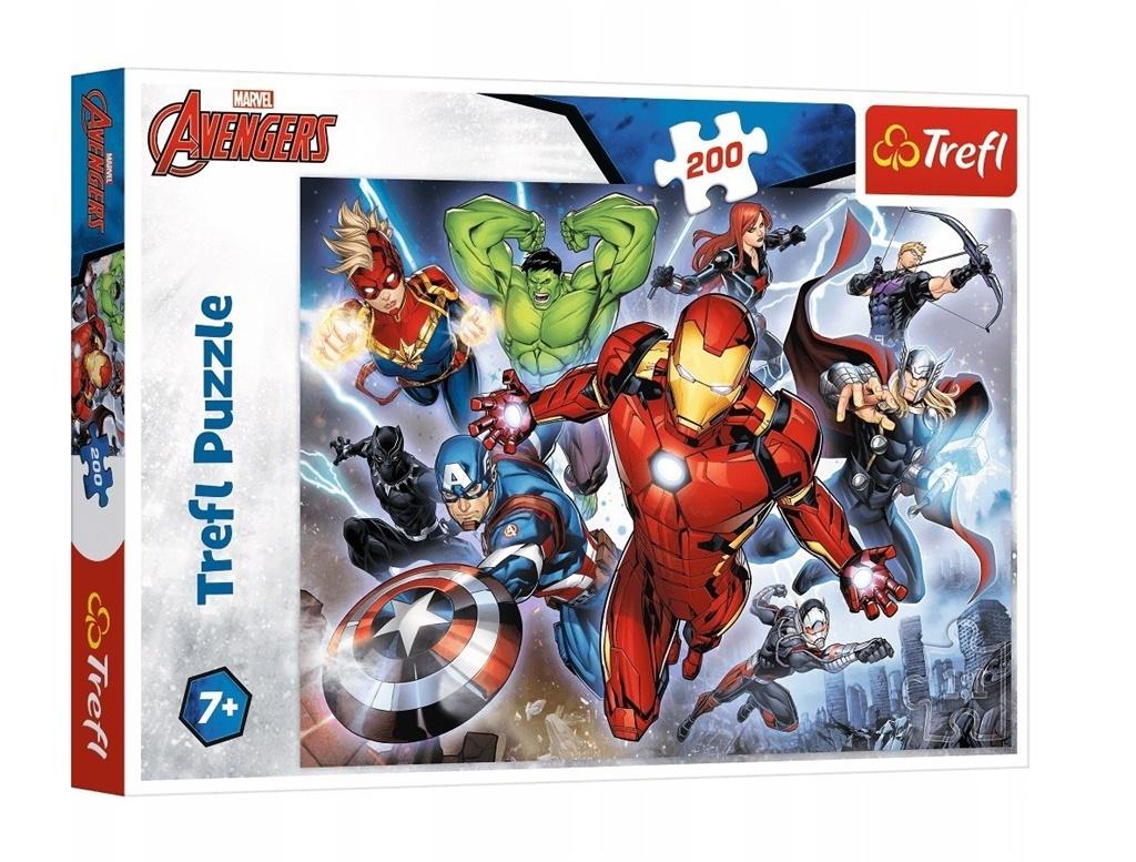 

Puzzle Trefl Marvel Waleczni Avengersi 200 el.