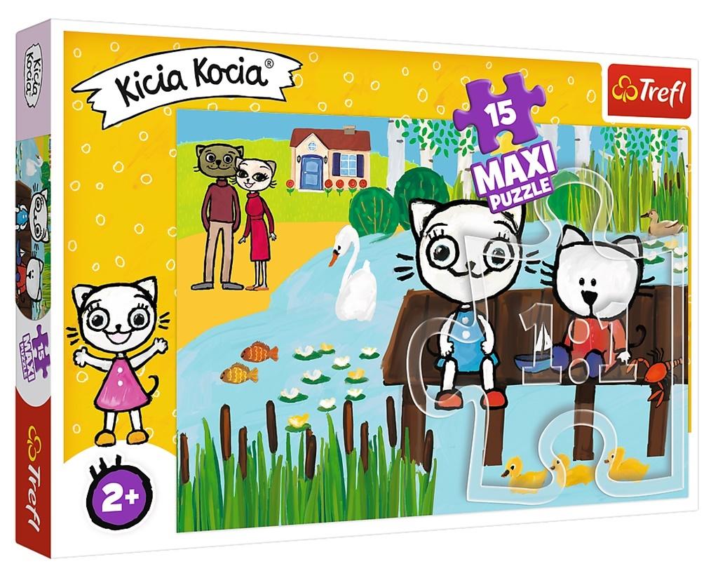 

Puzzle Trefl Kicia Kocia nad jeziorem 14331
