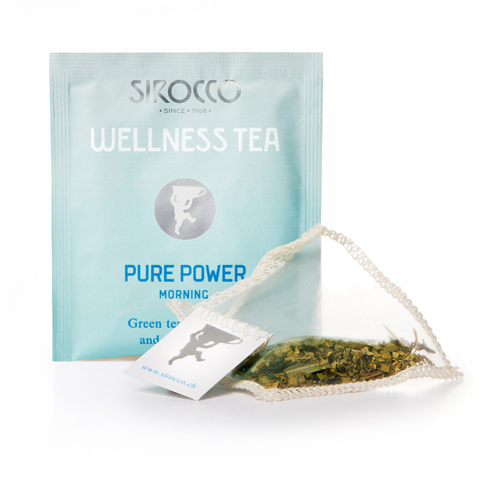 Levně Sirocco organická zelená hebrata Wellness Pure Power morning