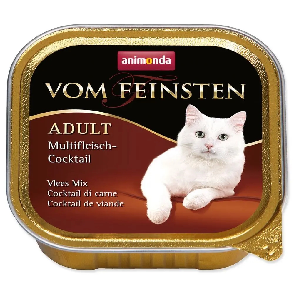 Levně 10x Animonda Vom Feinsten Adult mix různých měsíců 100 g