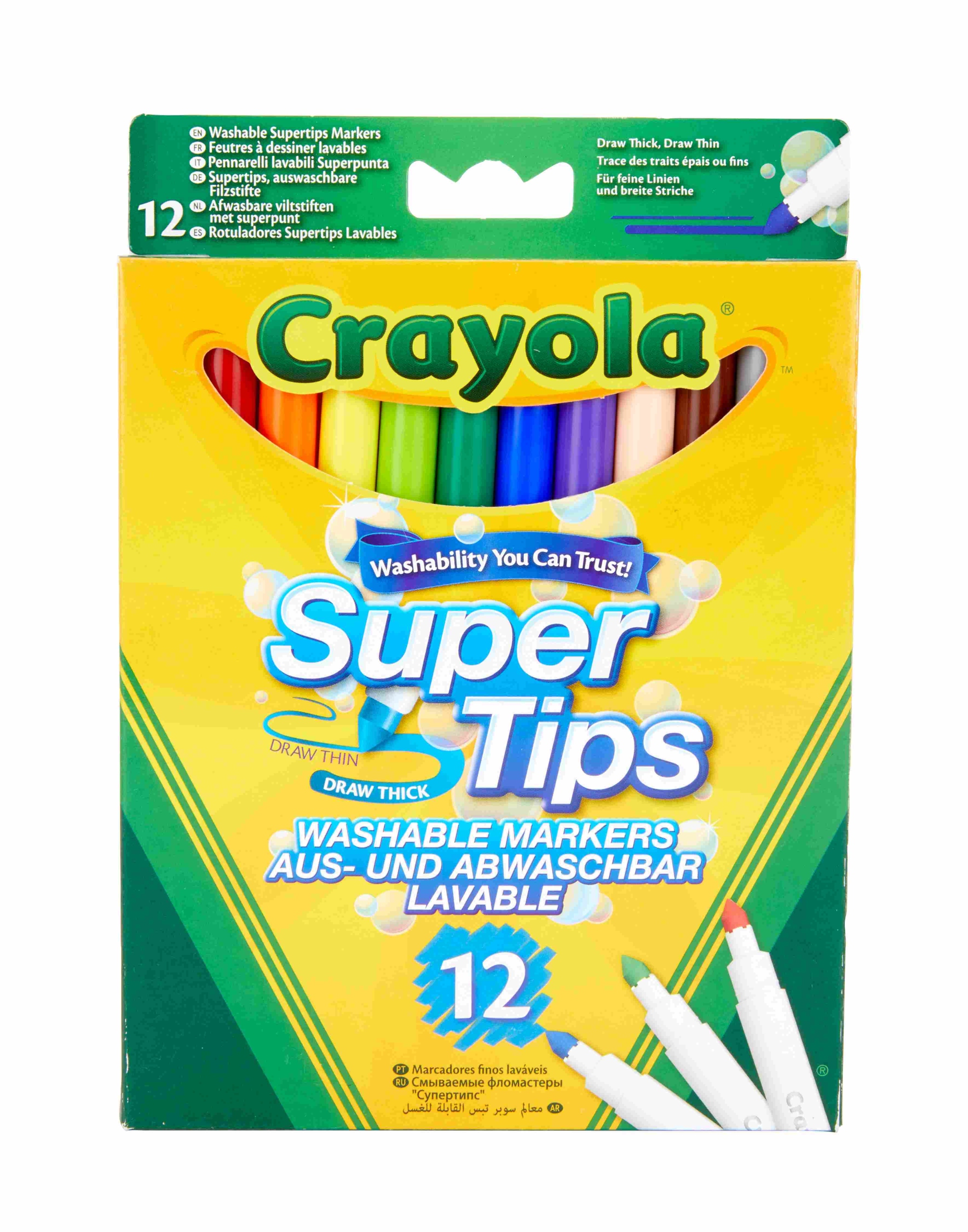 Flamastry Crayola 12 szt. Marka Crayola