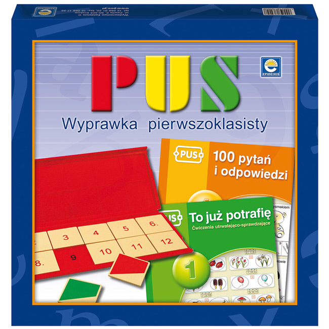 PUS. WYPRAWKA PIERWSZOKLASISTY - Zestaw Kontrolny PUS i 2 książeczki ISBN 5900238764048