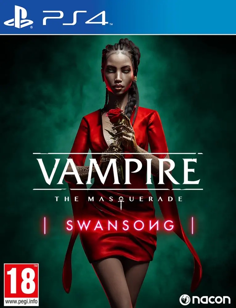 Vampire The Masquerade Swansong PlayStation 4 (PS4) pudełkowa