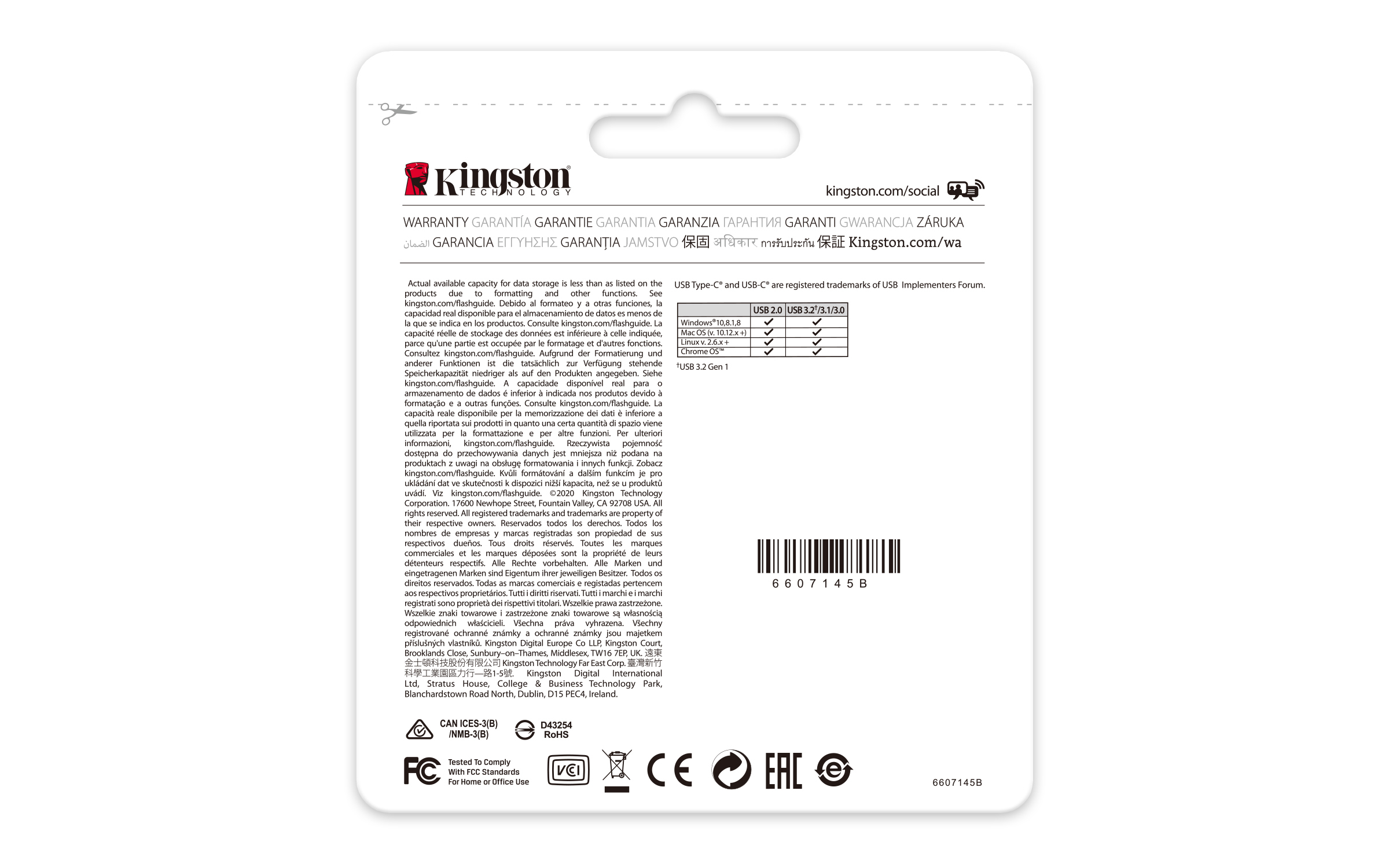 Kingston 64GB USB-C 3.2 Gen 1 DataTraveler 70 — 13