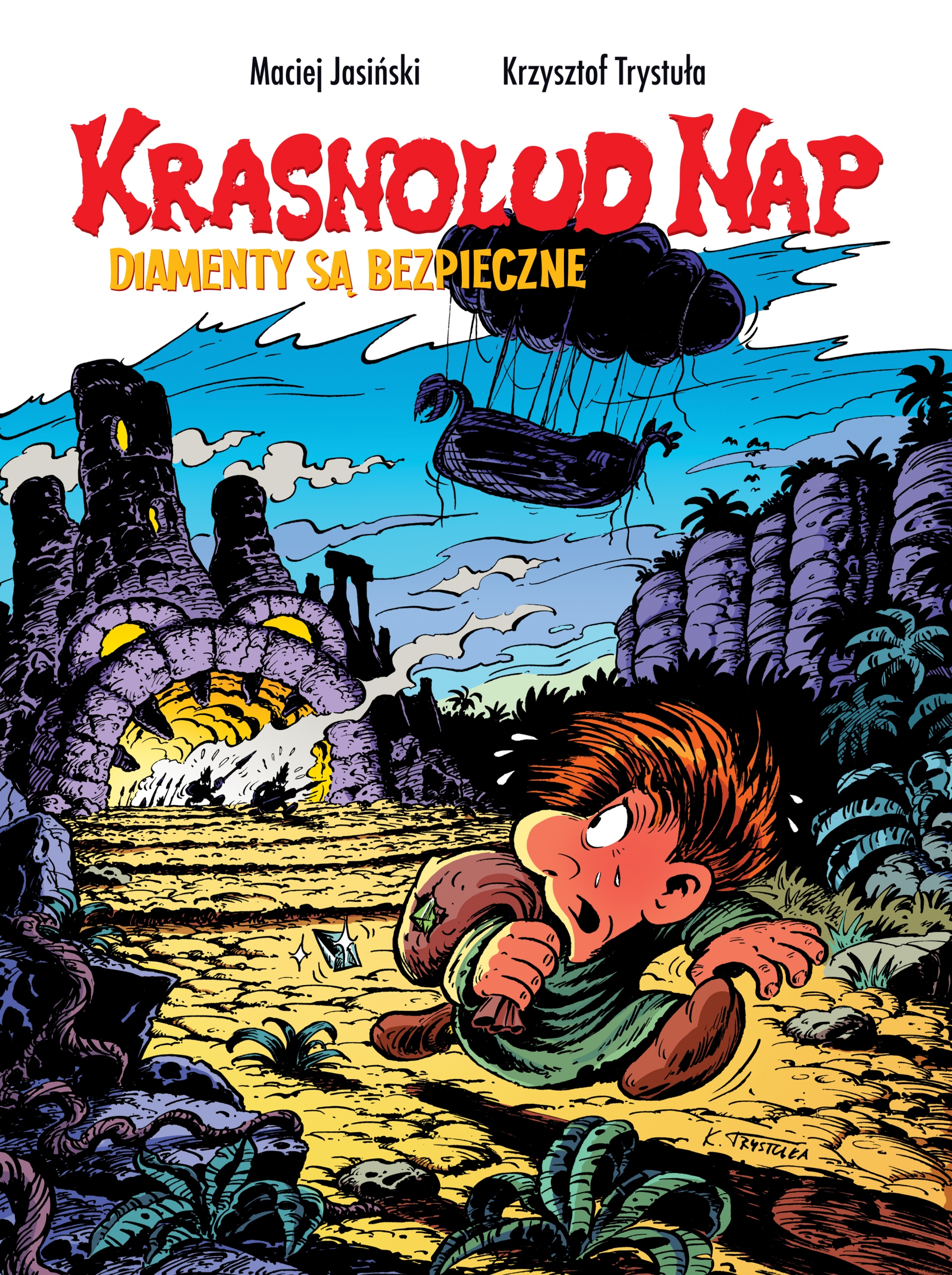 Krasnolud Nap. Diamenty są bezpieczne. Tom 2 Krzysztof Trystuła, Maciej Jasiński_1