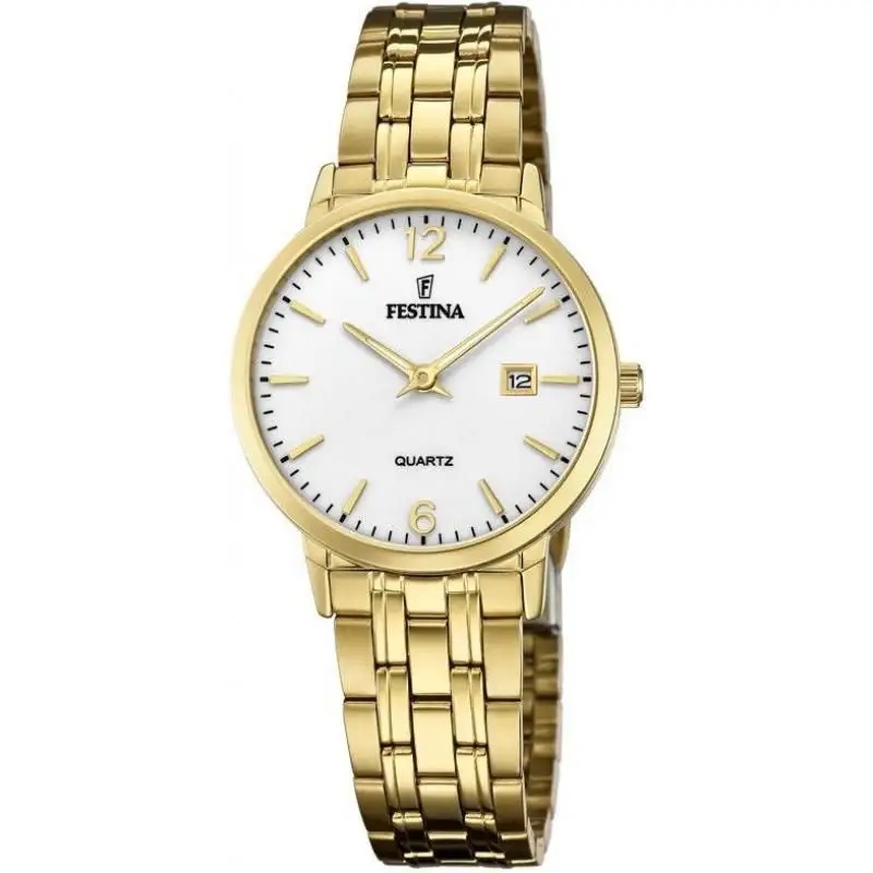 Dámské hodinky Festina F20514-2 zlaté