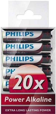 Щелочная батарея Philips AAA (R3) 20 шт.
