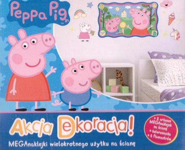 Peppa Pig. Akcja dekoracja Praca zbiorowa