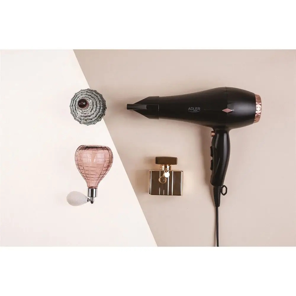 Suszarka AD 2244 2000W ION + Dyfuzor Silnik AC Cicha
