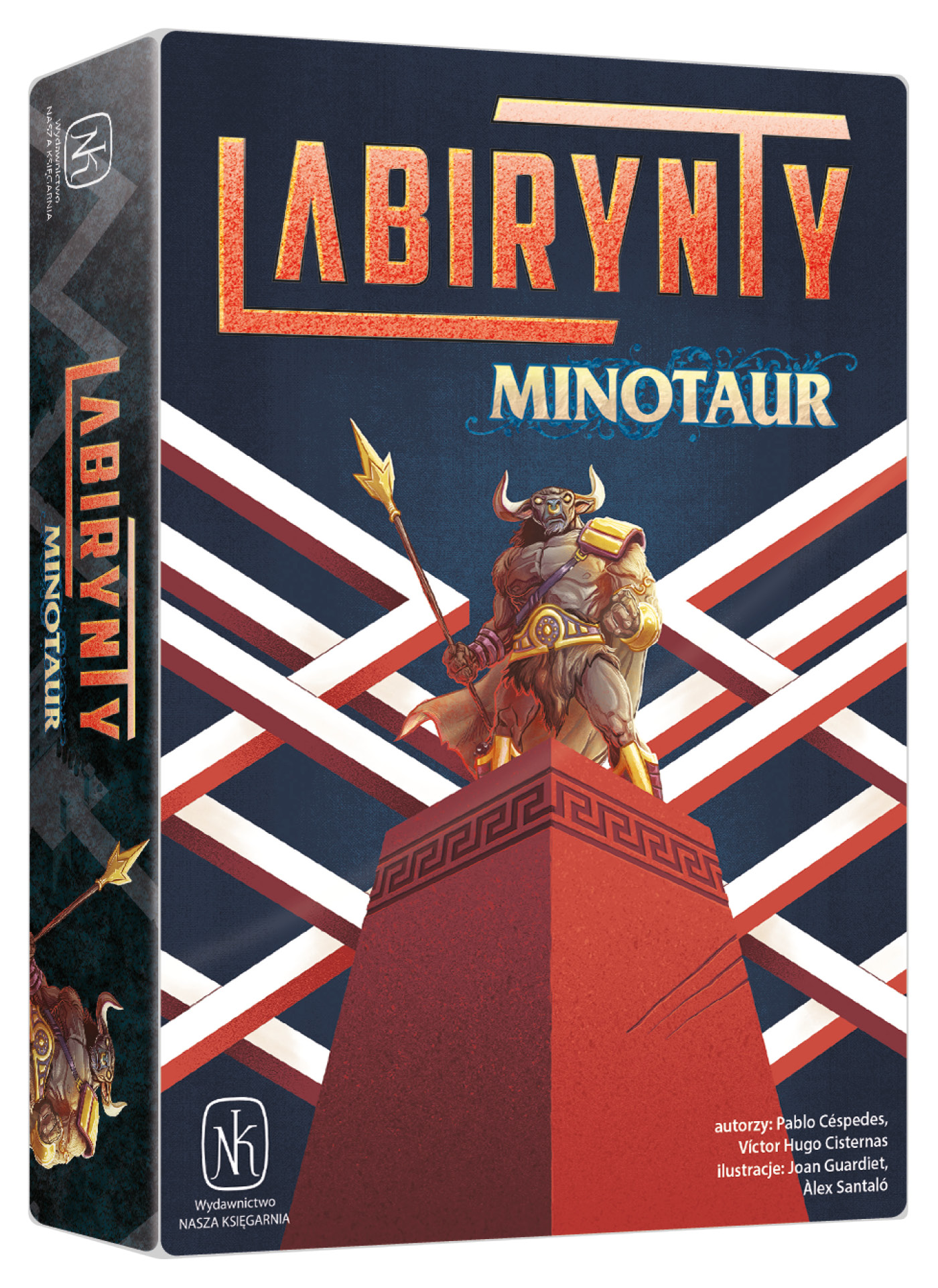 Labirynty. Minotaur Nasza Księgarnia gry