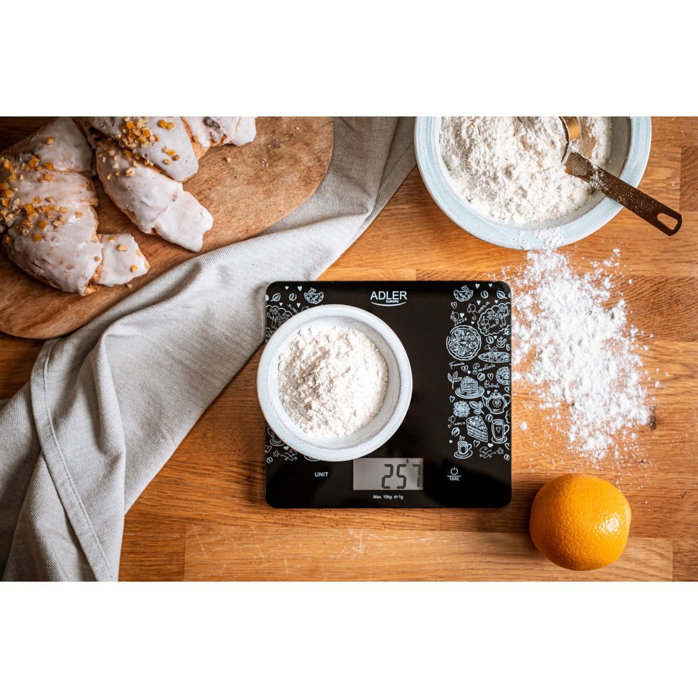 Waga kuchenna AD 3171 - precyzyjna do 10kg, dokładność 1g, LCD