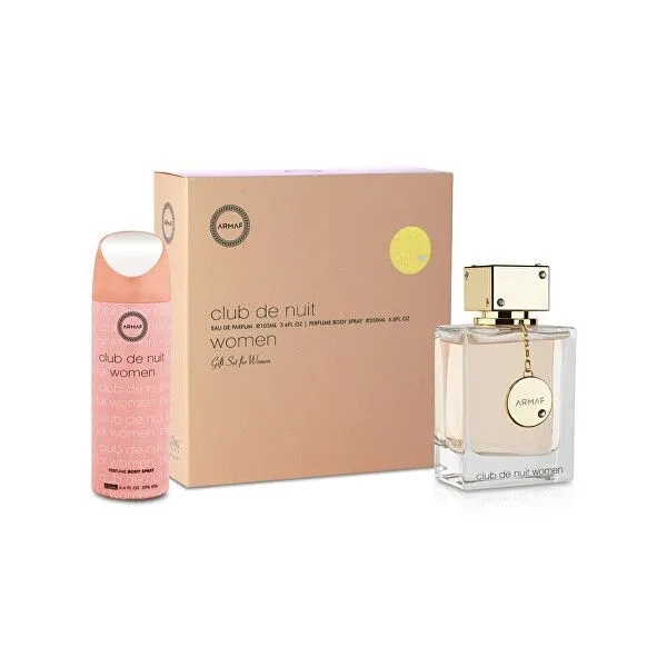 Sada Armaf Club De Nuit Woman Parfémovaná voda 100 ml Body Spray 200 Ml
