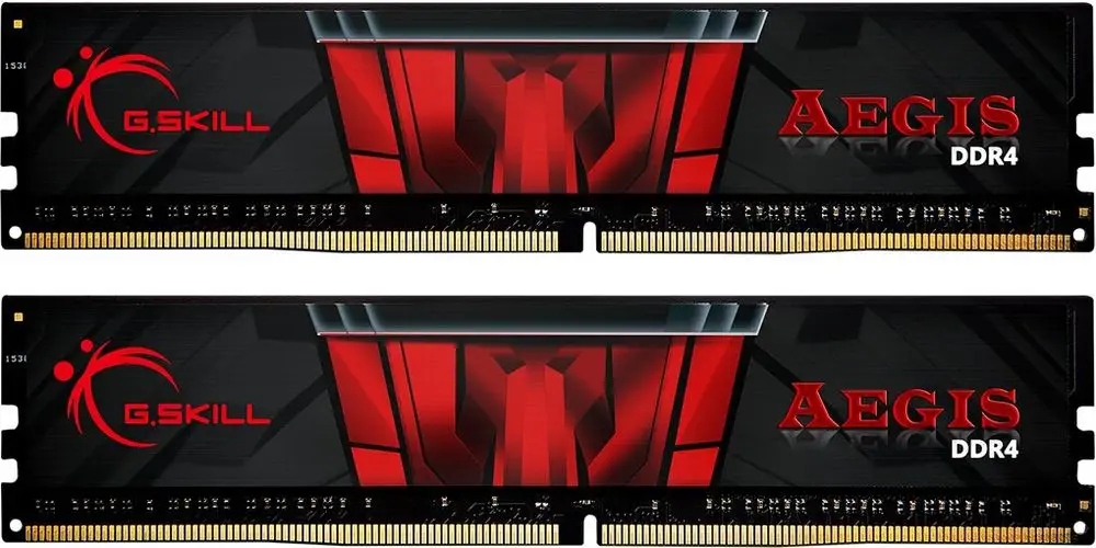 G.Skill Aegis DDR4 16GB 2x8GB 3200MHz CL16 1.35V F4-3200C16D-16GIS