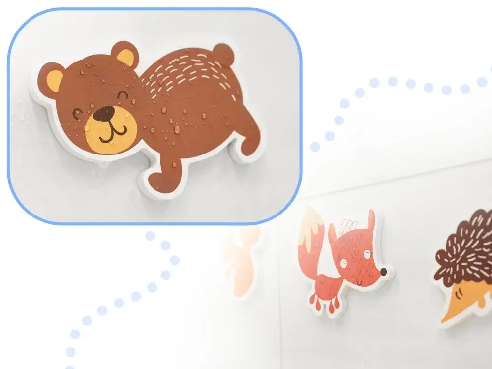 Zabawka wodna dla dzieci naklejki do kąpieli piankowe zwierzątka Minimalny wiek dziecka 1