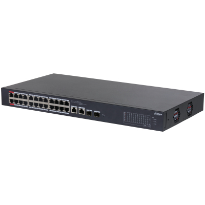 Switch Poe 24x PoE CS4226-24ET-240 24-PORTOVÝ Sfp Dahua Cloud Management