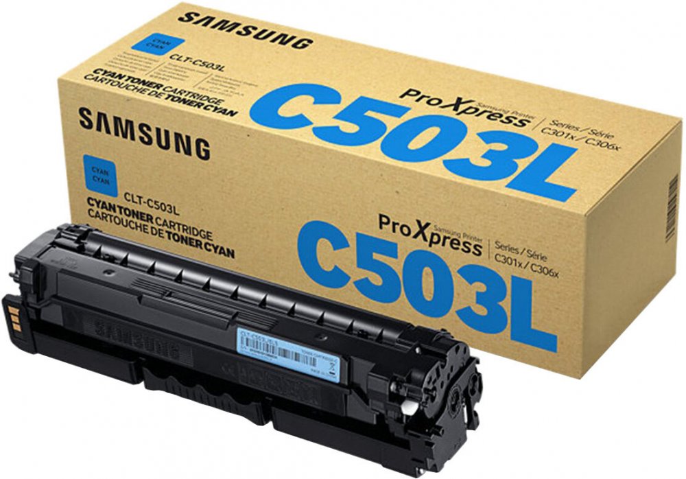 Toner Hp Samsung CLT-C503L CLTC503L Azúrový SU014A ProXpress C3010 C3060 Oryg.
