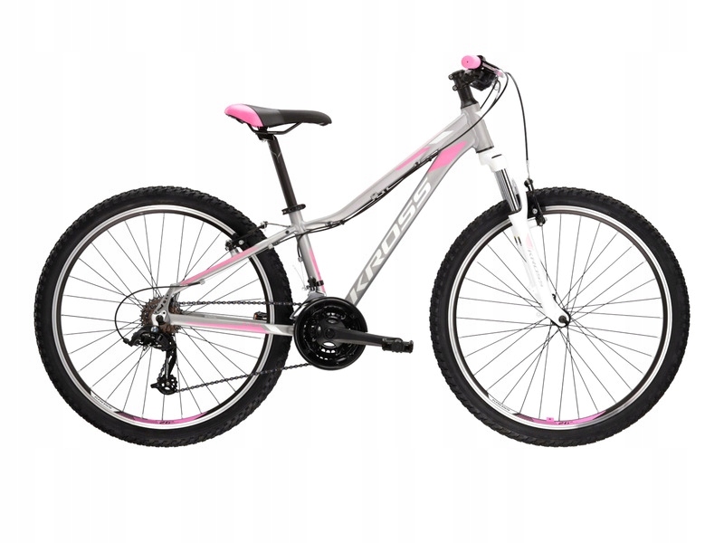 Rower MTB Kross Lea 2.0 SR rama 17 cali koło 27,5 " srebrny