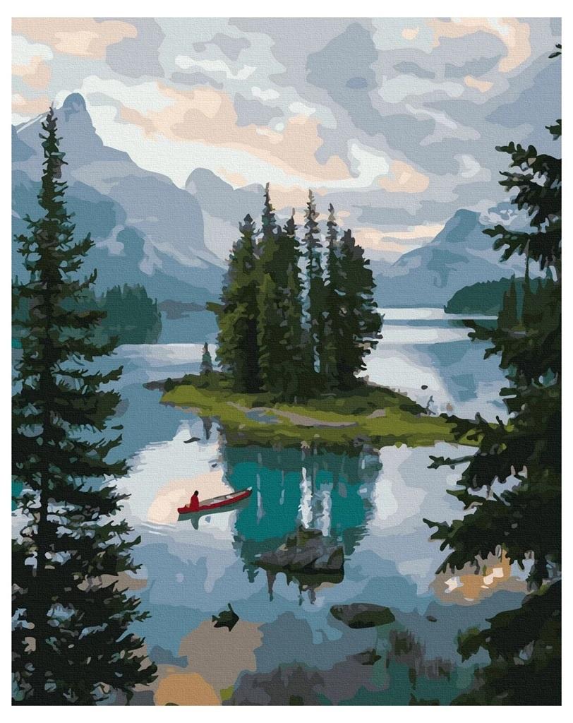 Malování podle čísel Ztracený roh 40x50cm