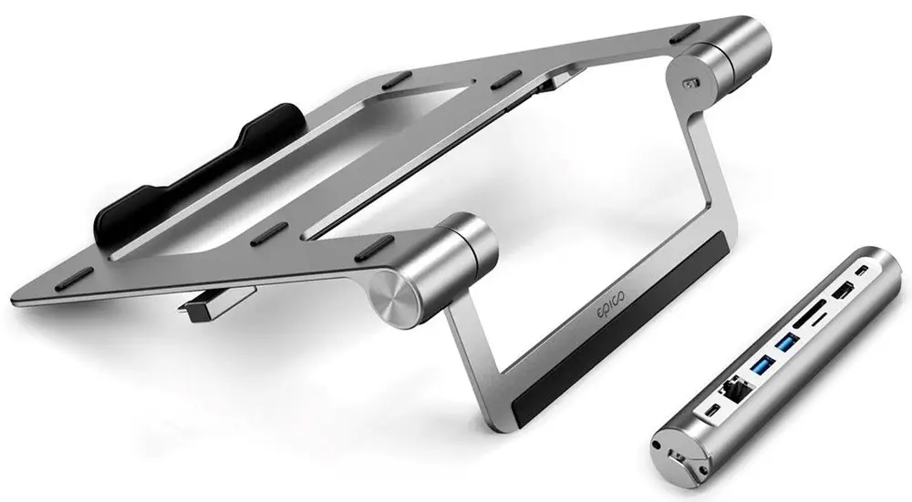 8in1 Hub s rozhraním Usb-c se stojánkem pro