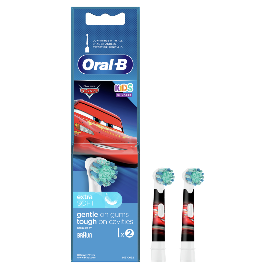 Oral-b Końcówki Auta 2 szt