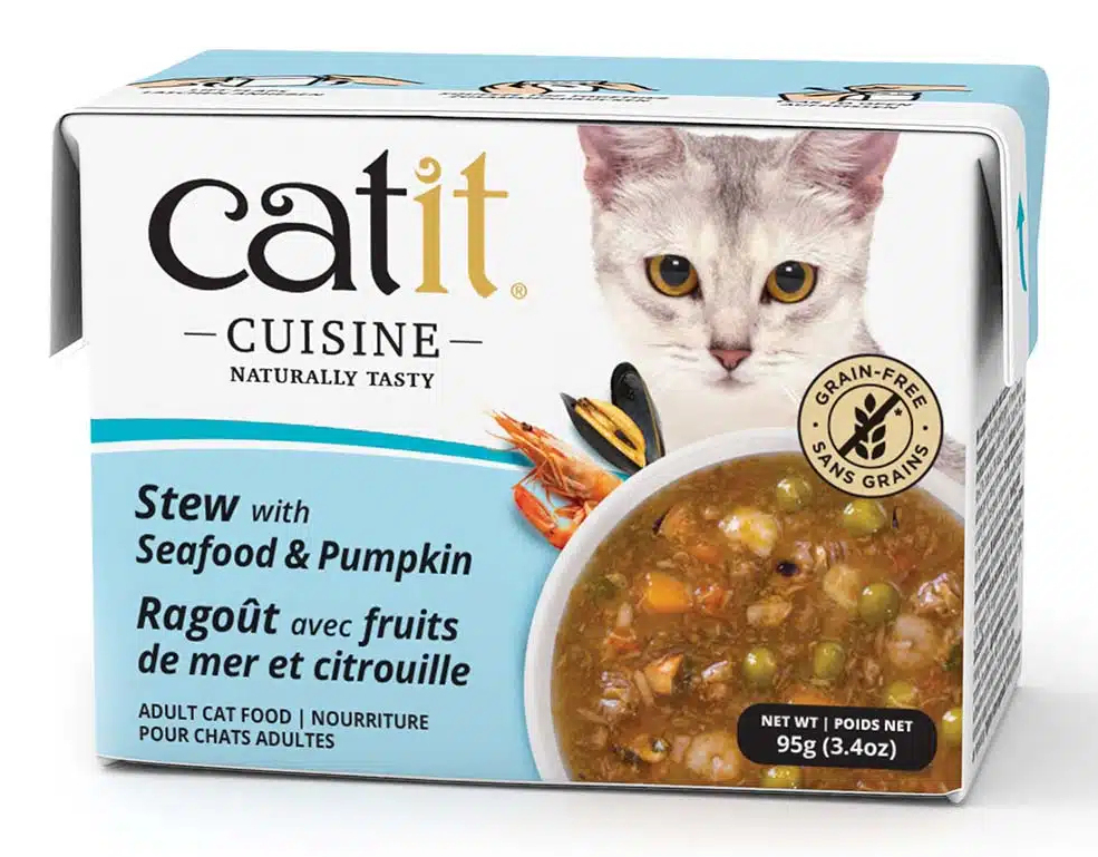 Levně 8x Catit Cuisine Guláš Moře a dýně pro kočky 95 g