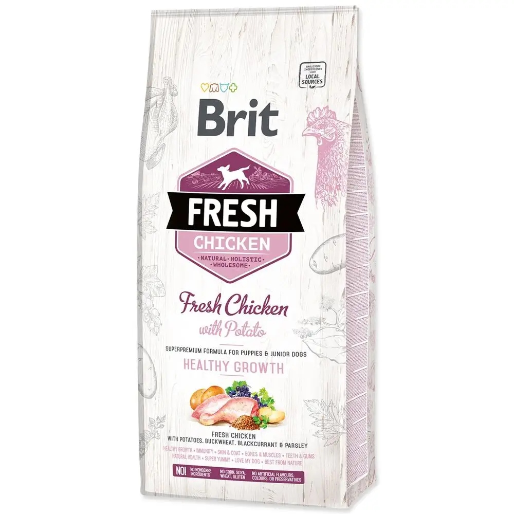Brit Fresh Chicken with Potato Puppy 12kg