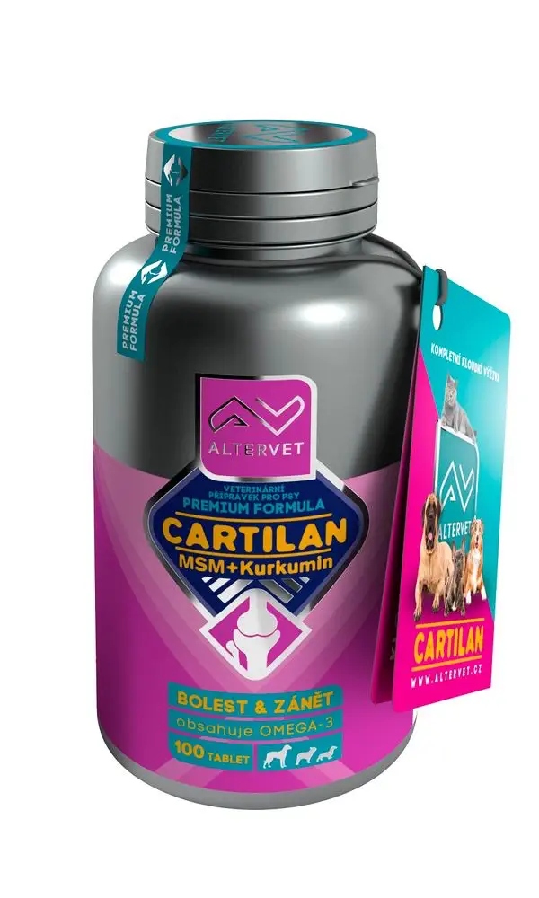 Levně Doplňky pro psy Av Cartilan tablety 158 g 1 ks