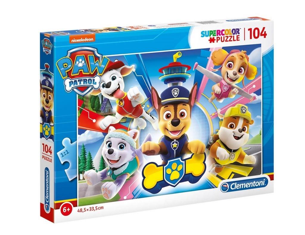 

Puzzle Clementoni Super Color Psi Patrol 104 el.