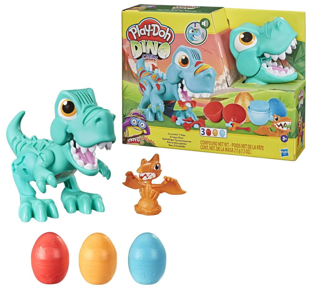 

Hasbro Play-Doh Przerzuwający Dinozaur F1504