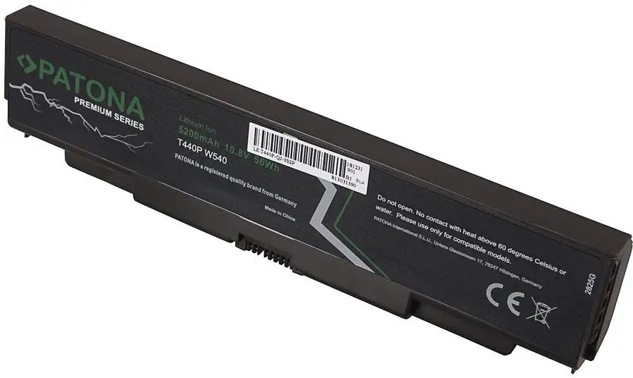 Batéria pre notebooky Ibm, Lenovo , Li-ion 5200 mAh Patona