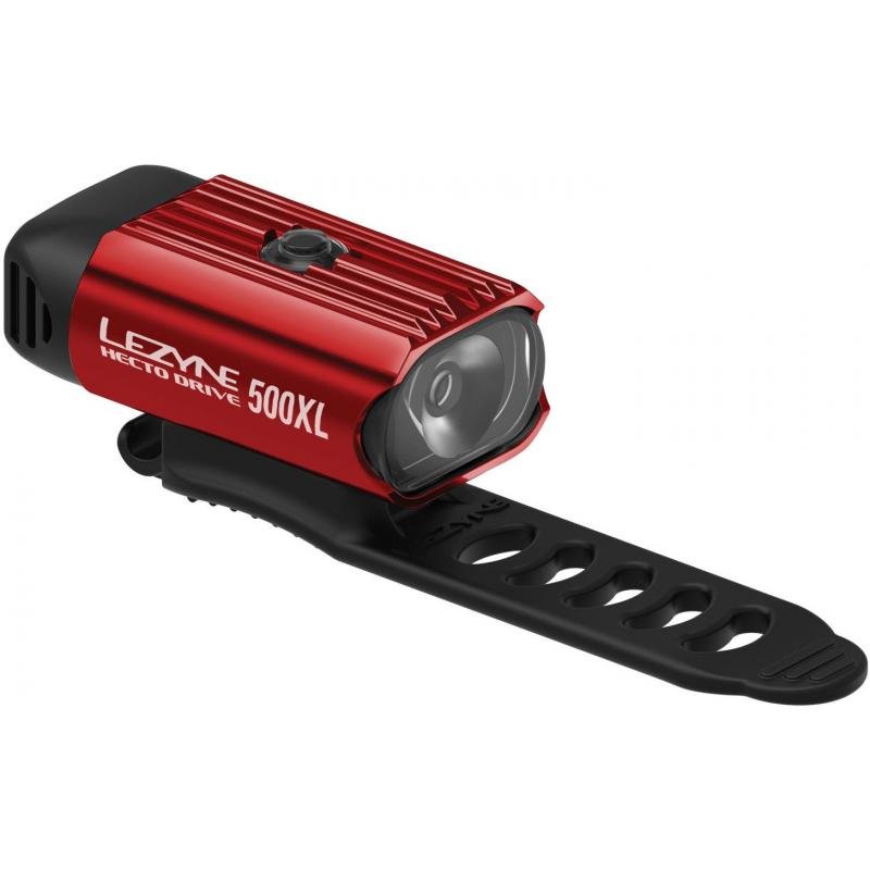 Lampka Przednia Lezyne Hecto Drive 500XL Red Gloss Usb