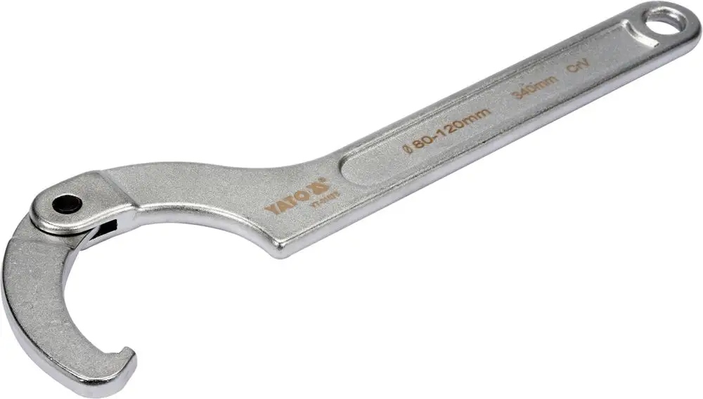 Hákový Kľúč S Kĺbovou Špičkou 80-120 MM Yato YT-01673