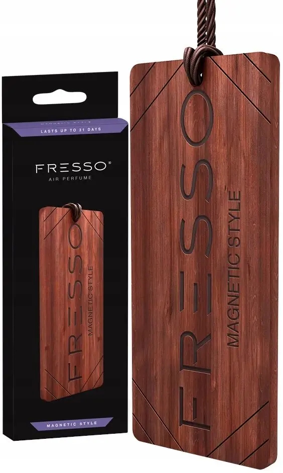 Fresso Magnetic Style Drewniana Zawieszka zapach do auta