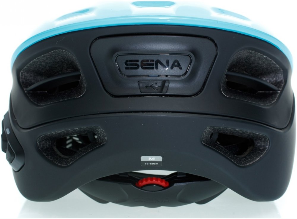 Kask rowerowy Sena R1-STD-IB-L INTERKOM, GŁOŚNIKI, MIKROFON kolor ice blue Kod producenta R1-STD-IB-L
