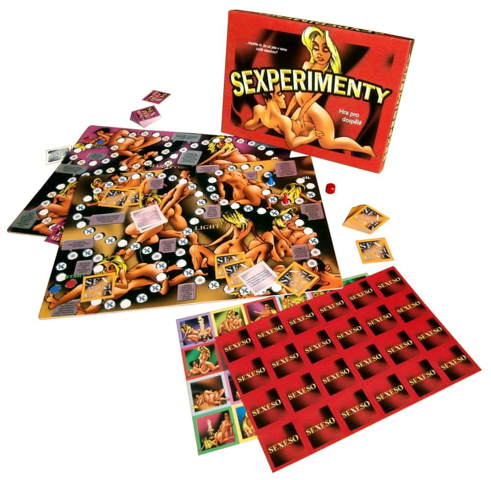 Gra planszowa Teddies Sexperiments dla dorosłych Nazwa Sexperiments