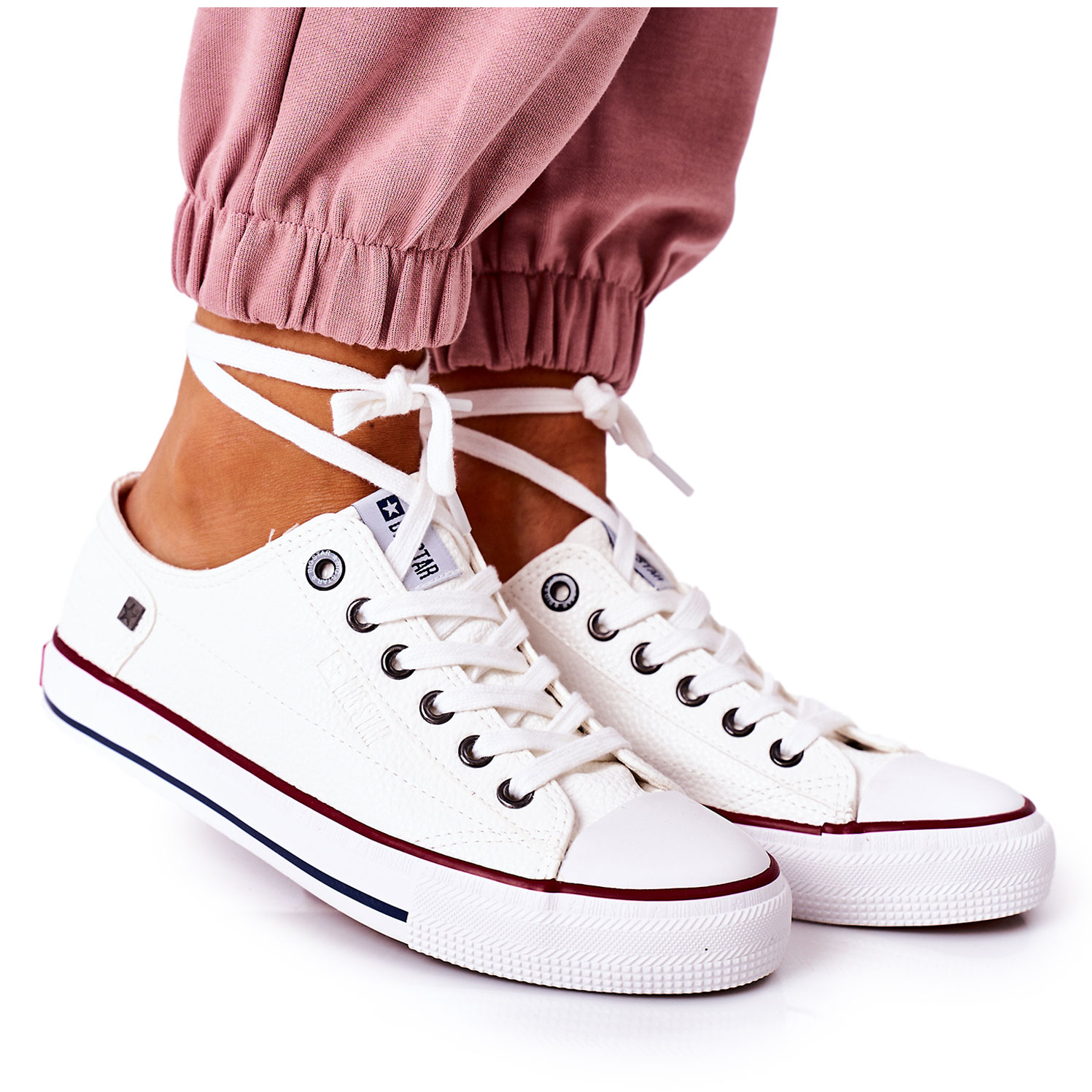 Tenisky Big Star II274001 vel. 37 bílé cena Výprodej!